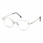 Women's Lightweight Thin Rimless Glasses Titanium | Stepper  SI98083