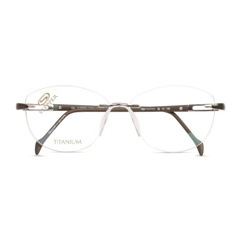 Stepper Women's Titanium Rimless Glasses SI 97698