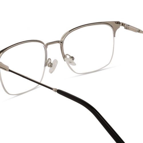 Half-Rim Clubmaster Glasses Metal | Eyewear Fashion | Buy Online Optic ...