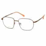 Men's Large Eyeglasses Full Metal, Lightweight Eyewear Gunmetal