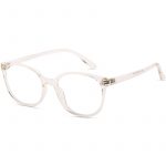 Women's Lightweight Round Glasses Clear