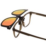 Wayfarer Style Flip-up Clip On Shades
