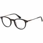 Police DART 2 VPLD93 | Classic Round Eyeglasses Shiny Black