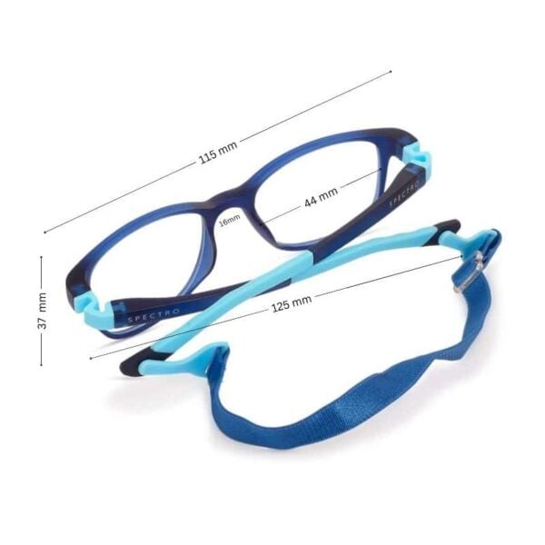 Kids' Flexible Glasses with Strap | Glasses for 4-6 Years - Image 2