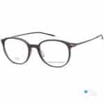 Porsche Design Eyewear 8734 | Unisex Lightweight Acetate Round Eyeglasses Matte Gray