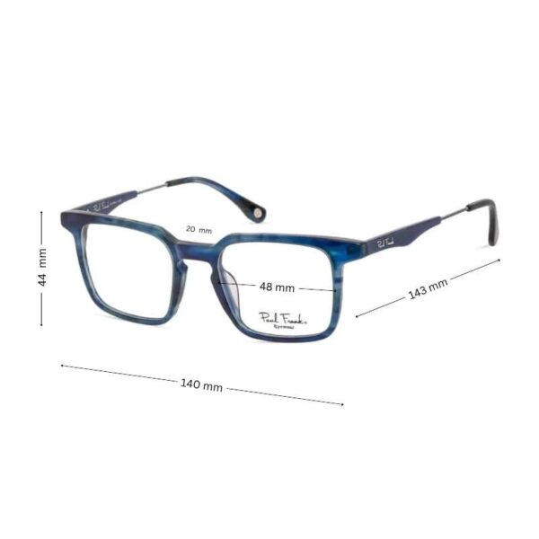 Modern Stylish Thich Square Glasses| Paul Frank Eyeglasses | PFF8190 - Image 2
