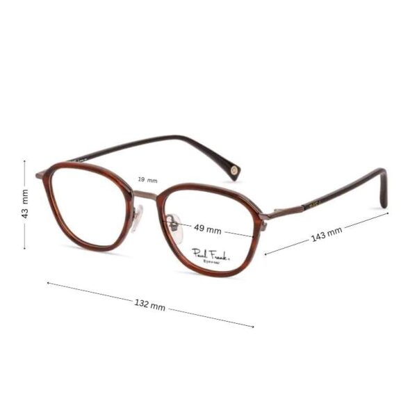 Stylish Classy Women's Glasses for Small Face | Paul Frank Eyeglasses | PFF8156 COL4020 - Image 2
