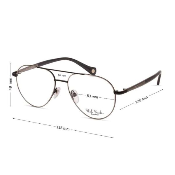 Stylish Modern Aviator Eyeglasses | Paul Frank Eyewear | PFF8180 - Image 2