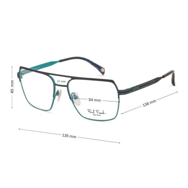 Men's Modern Stylish Glasses with Double-Bar | Paul Frank Eyewear | PFF8147 - Image 2