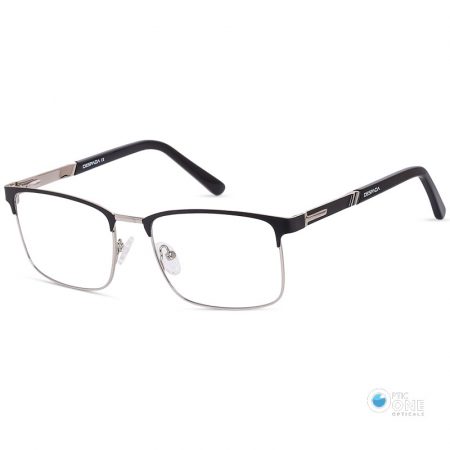 men's full metal square glasses