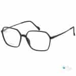 Lightweight Titanium Hexagonal Eyeglasses | Stepper Titanium SI20128 Black