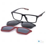 Emporio Armani EA4189U Glossy Black With Magnetic Foldable Clip-Ons