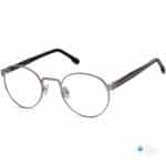 Stylish Round Glasses with Bold Style | Ideal for Broad Nose Silver