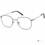 Women's Metal Thin Glasses | Women's Eyewear Black-Bronze