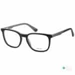 Police Eyewear VK121 Quest JR 1 | Small Face Acetate Eyeglasses Glossy Black