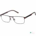 Men’s Eyeglasses – Stylish Rectangle Full-Rim Metal Glasses