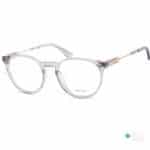 Police Eyewear VPLF10 Prince 5 | Unisex Round Eyeglasses Transparent Gray