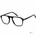 Men's Retro Acetate Eyeglasses Shiny Black