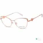 Michael Kors MK3058B Trinidad Cat-Eye Eyeglasses in Rose Gold