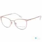 Armani Exchange AX1034 Women's Cat-Eye Glasses in Pale Rose Gold