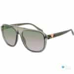 Guess Men's Large Square Sunglass GU6980 | Green Frame, Green Gradient Lens