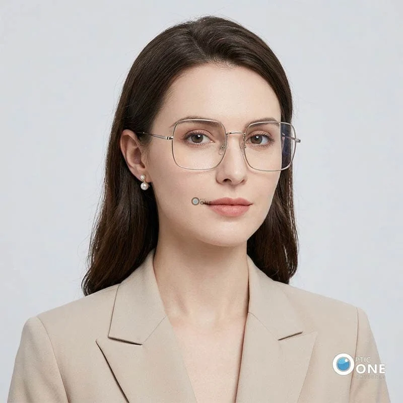 Women's Square Shape Glasses | Affordable Eyeglasses - Image 2