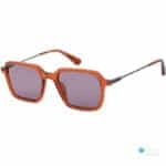 Police Sunglasses Octane 7 SPLL10 Unisex | Crystal Reddish-Brown Frame with Gray Lens - Stylish Versatility & Enhanced Protection