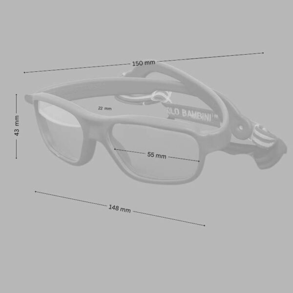 Sale! Solo Bambini Scout Master 55/22 | Flexible & Un-breakable Glasses for Adults - Image 2