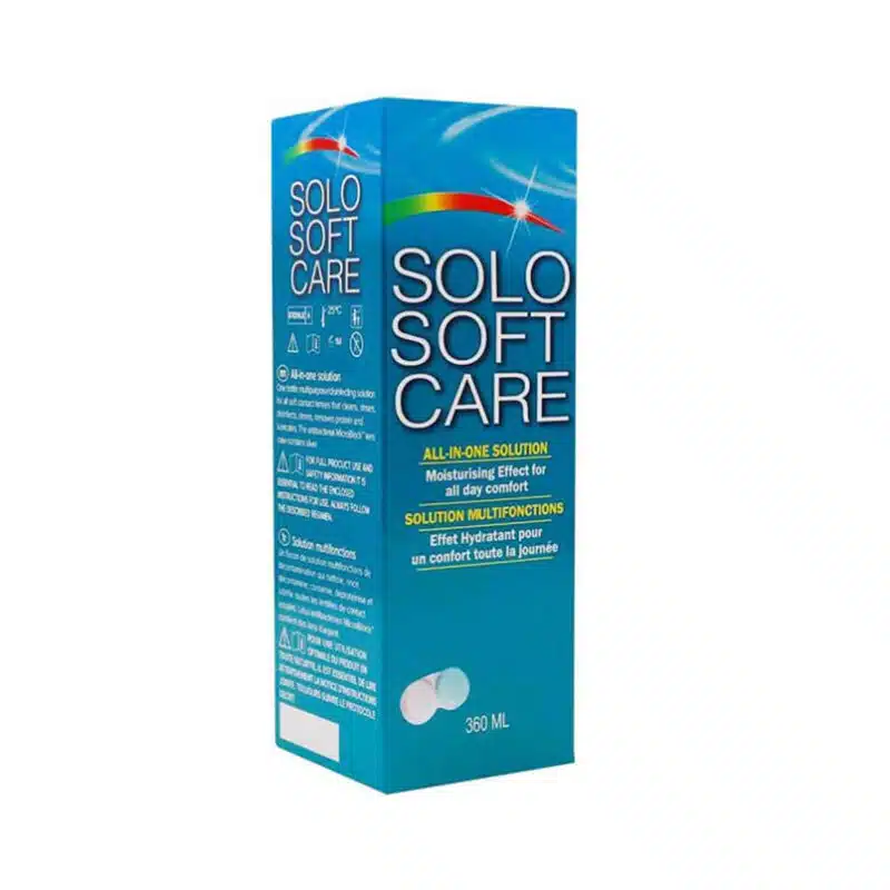 Solo Soft Care All-In-One Contact Lens Solution 360ML
