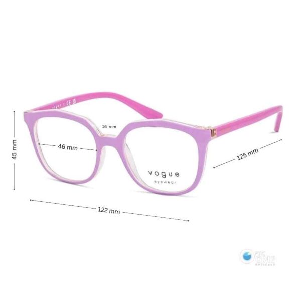 Vogue Kids Frame Purple | Vogue VY2017 2930 - Image 2