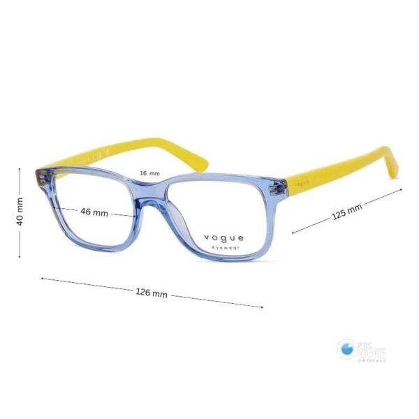 Vogue Kids Frame Blue/Yellow | Vogue VY2006 2743 - Image 2