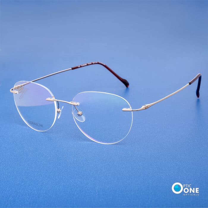 Buy Stepper SI-82286 Rimless Round Eyeglasses | Optic One UAE