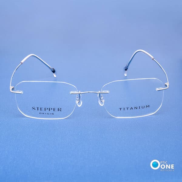Stepper Rimless Eyeglasses