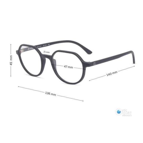 Kid's Diverso Frame | Lightweight, Slim & Durable Eyeglass for 7-10 years - Image 2