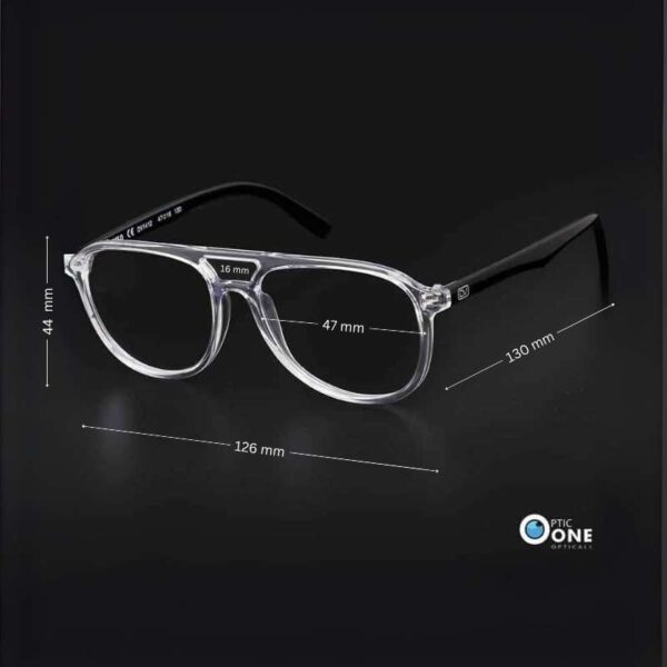 Kid's Diverso Frame |Lightweight, Slim & Durable Aviator Style for 7-10 Years - Image 2