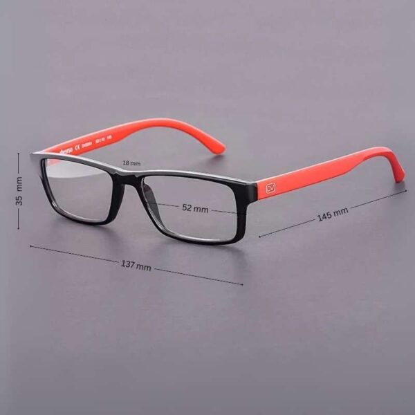 Men's Rectangle Eyeglass Frame | Compact , Stylish, Durable & Light - Image 2