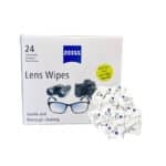 ZEISS Lens Wipes (24 pcs) – Streak-Free Cleaning for Eyeglasses & Screens
