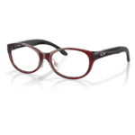 Oakley OY8024D FULL TURN Junior Glasses | Oakley Glasses for Girls | Polished Trans Brick Red Frame