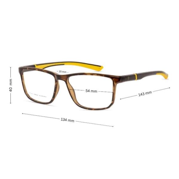 Cool Sporty Prescription Glasses | Sporty-Style Eyeglasses 9173 - Image 2