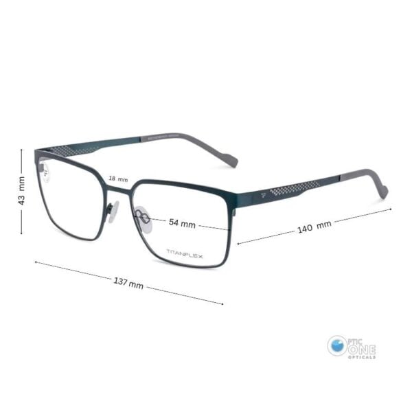 Titanflex Men's Memory-Titanium Eyewear  8209734054 - Image 2