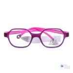 Little Demetz Eyeglasses Hexagon for Girls | Eyewear for 4-5 Years - Purple/Pink