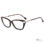 Swarovski SK2011 1038 Dark Havana Cat-Eye Eyeglasses for Women