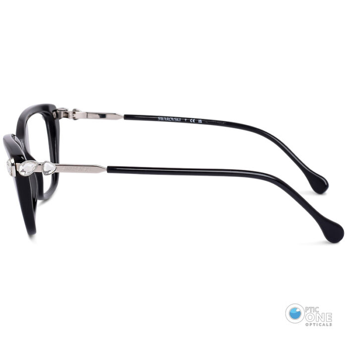 Black Cat-Eye Swarovski Eyeglasses - SK2011 1038 | Optic One UAE