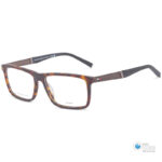 Tommy Hilfiger TH2084 Men's Rectangle Acetate Glasses in Matte Brown Havana