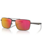 Scuderia Ferrari FZ5001 109/6Q Sunglasses - Dark Gunmetal with Mirror Red Lenses