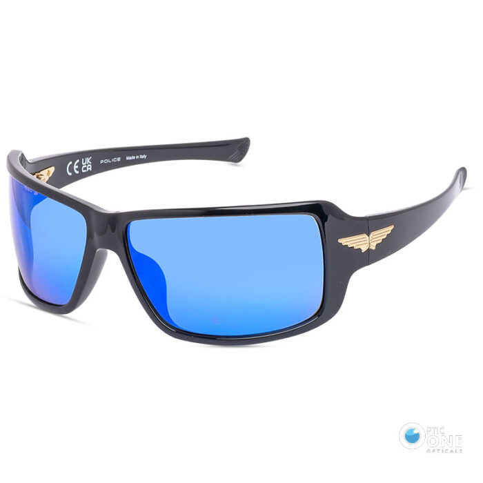 Police Transparent Plastic Sunglasses main image 1