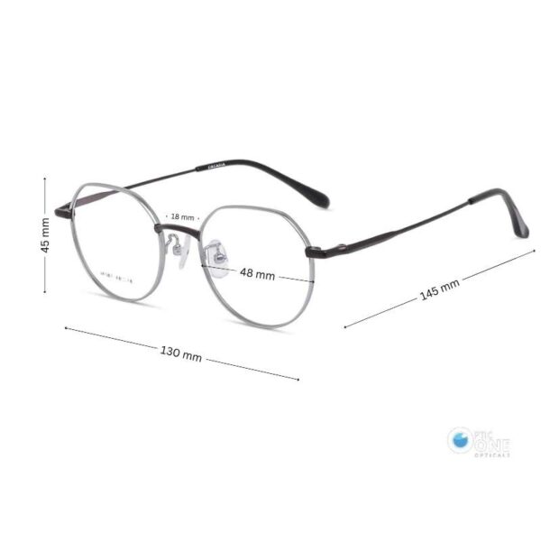 Eyeglasses for small face women - Lightweight & Durable Crown Shaped Frame - Image 2
