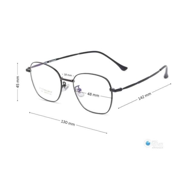 Women's Eyeglasses for Small Face | Black Frame - Image 2