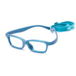 Miraflex Mayan 1 Kids Glasses - Flexible, BPA-Free Frame for Ages 2-4 Oil Green