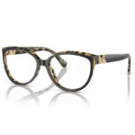 Michael Kors MK4114 Punta Mita | Black/Amber Tortoise Cat-Eye Glasses